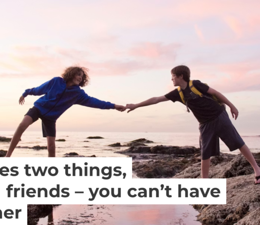 Friends can see and know you in ways that you yourself never can. Stephen Simpson/Stone via Getty Images